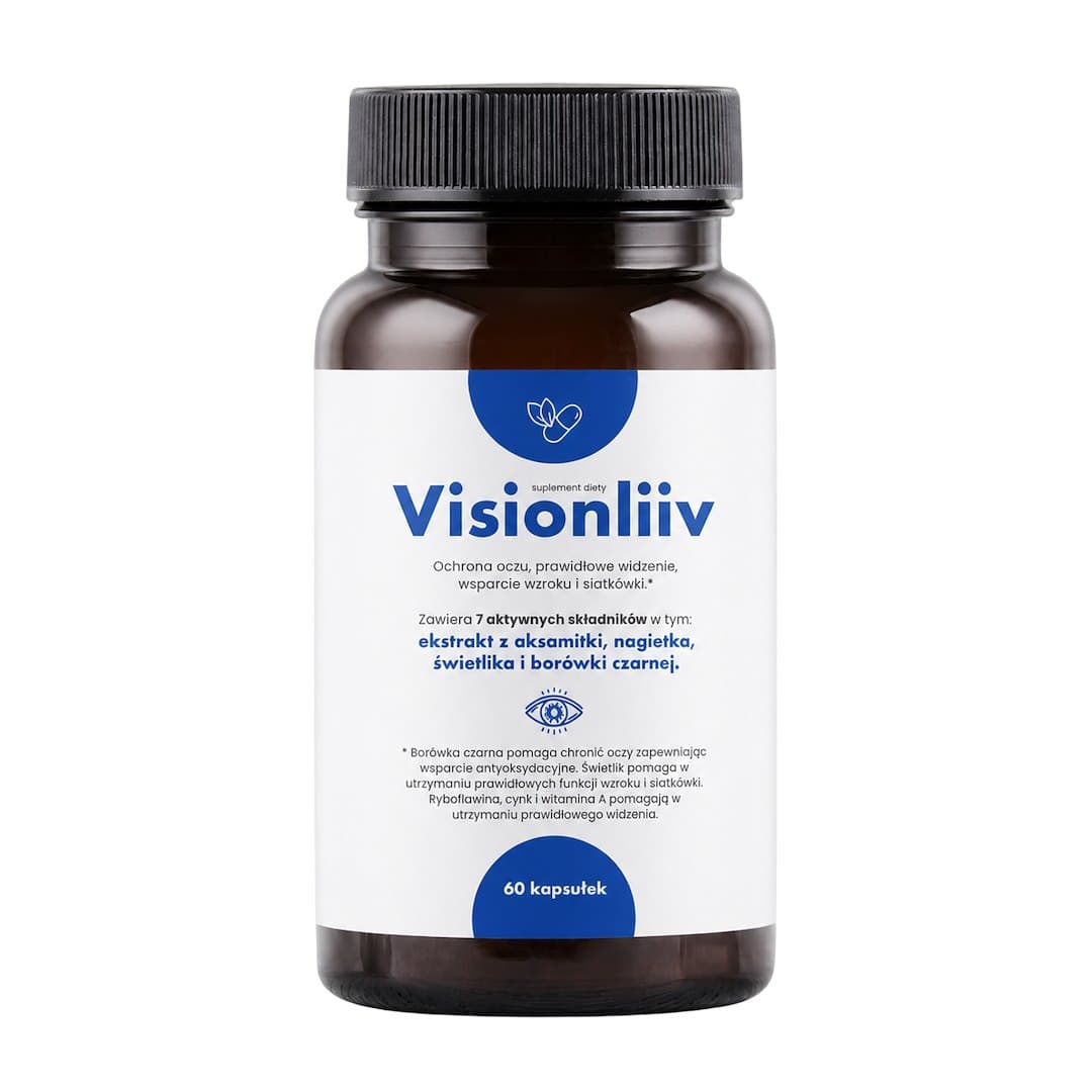 Visionliiv - Vision Support - 60 kapslar – Visionliiv förpackning