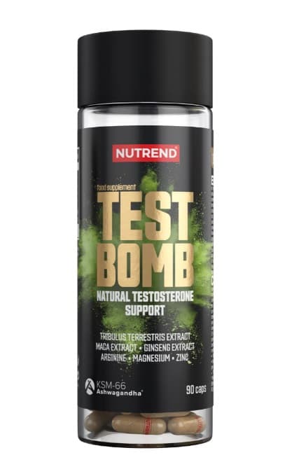 Nutrend - Test Bomb - 90 kapslar – Nutrend förpackning