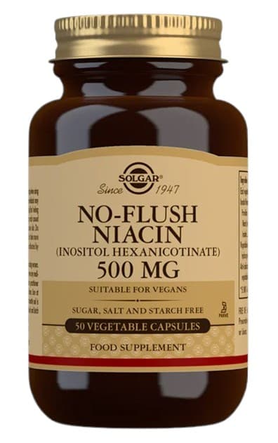 Solgar - Inositol Hexanicotinate - 50 Vcaps – Solgar förpackning