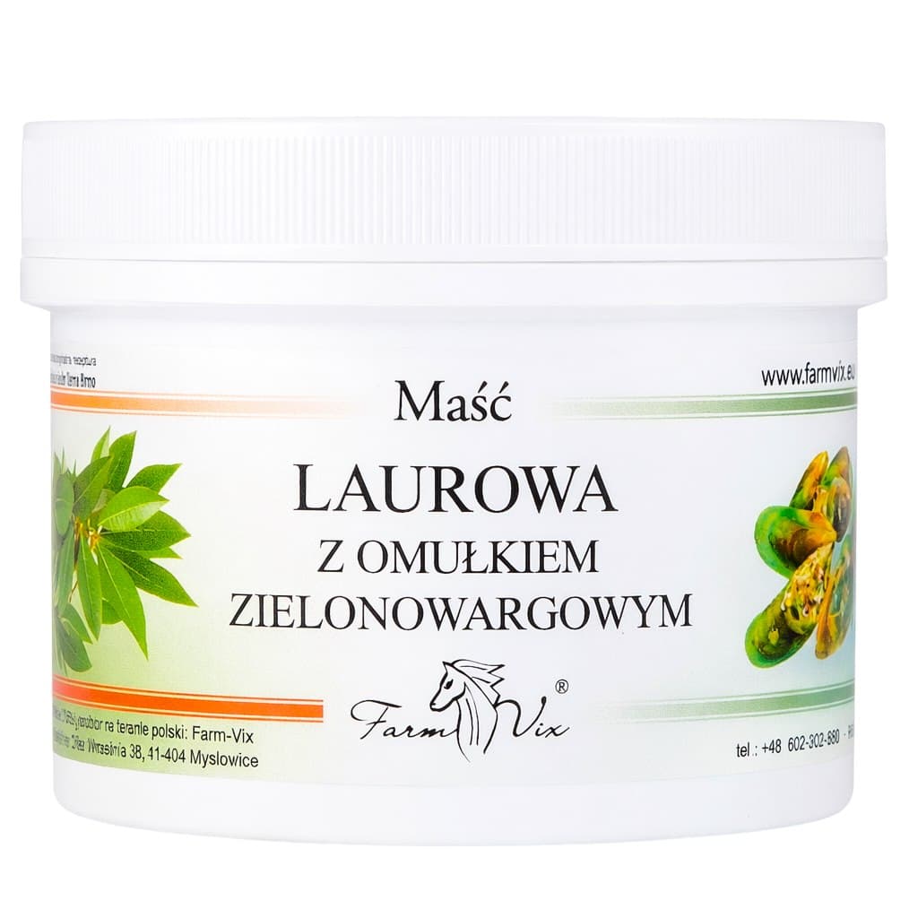 Farm-Vix - Bay Leaf Ointment With Green-Lipped Mussel - 150ml – Farm Vix förpackning