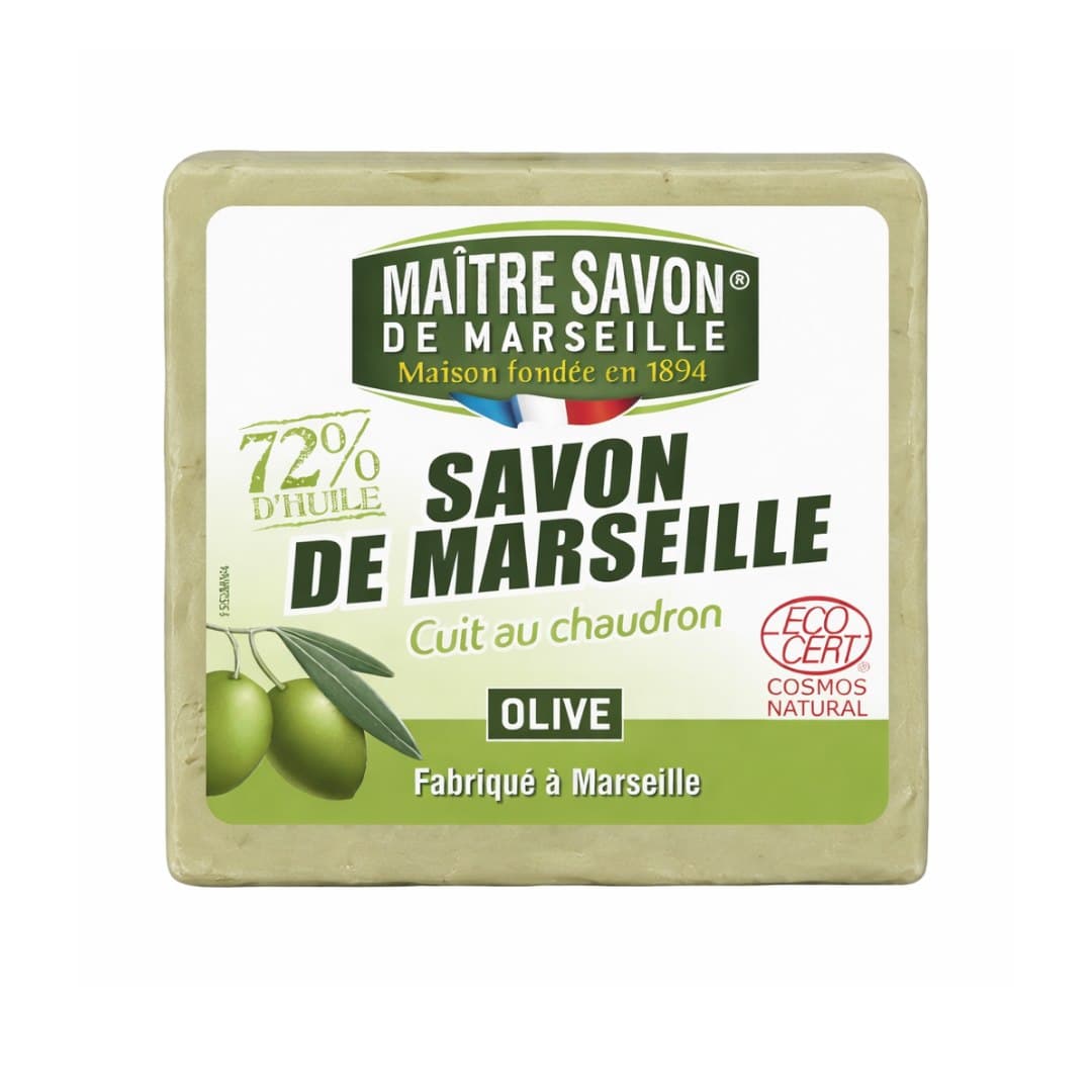 MAÎTRE SAVON - Savon de Marseille – MAÎTRE SAVON förpackning