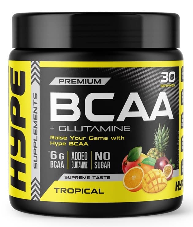 Hype - Premium BCAA + Glutamin - 30 portioner – Hype förpackning