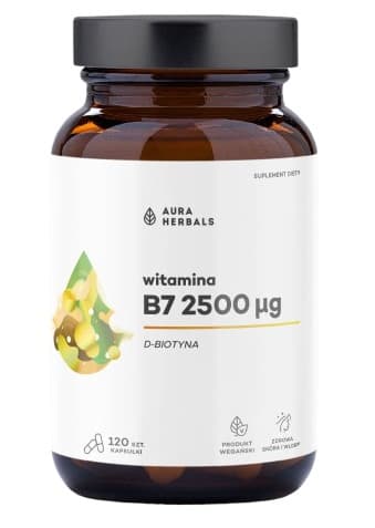 Aura Herbals - Biotin B7 - 30 kapslar