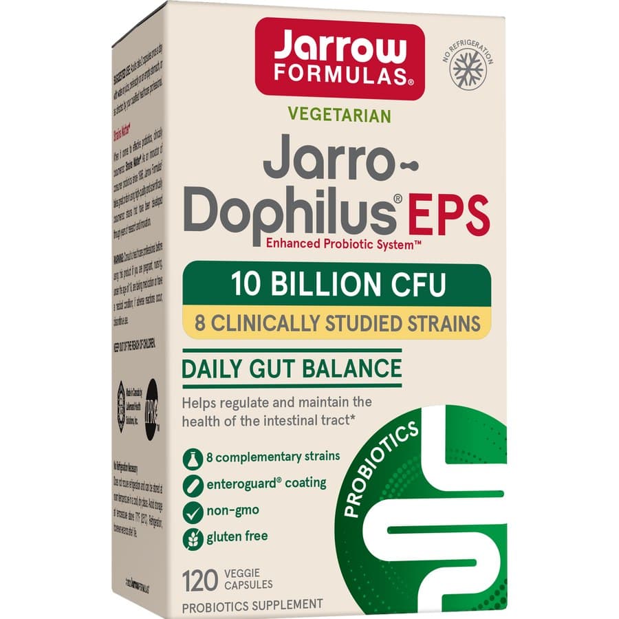 Jarrow Formulas - Jarro-Dophilus EPS 10 miljarder kapslar – Jarrow Formulas förpackning