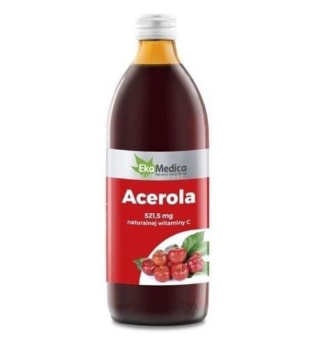 EkaMedica Succo di acerola 1l – Eka Medica confezione