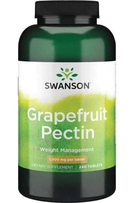 Swanson Grapefruit Pectin 240 tabletter – Swanson förpackning