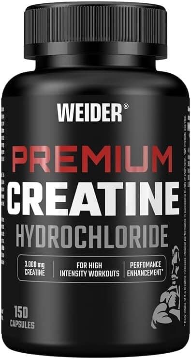 Weider Creatine HCL - 150 kapslar – Weider förpackning
