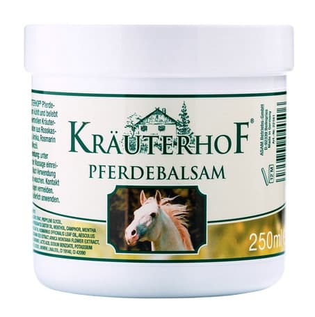 Kräuterhof - Horse Salve Cooling 250ml – Krauterhof förpackning