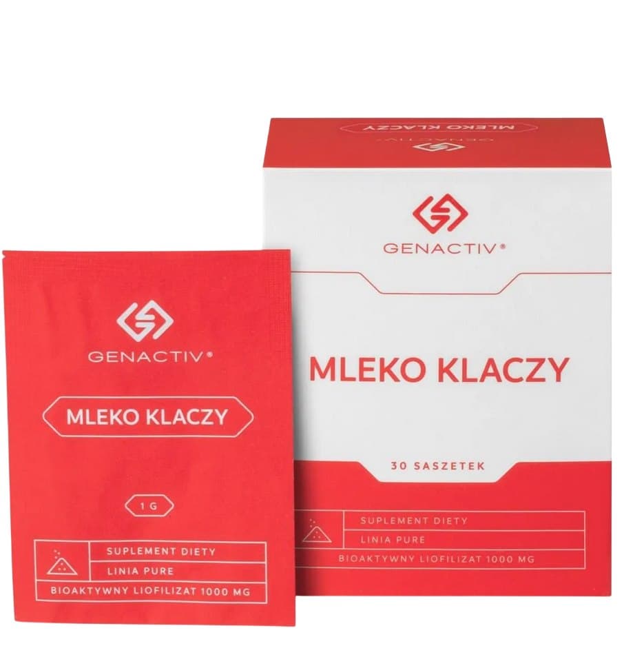 Genactiv - Mare'S Milk Sachets 1000mg, 30 Sachets – Genactiv förpackning
