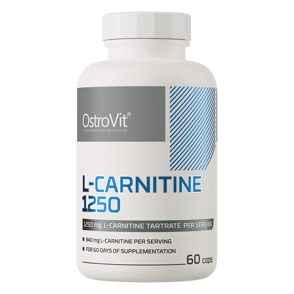 OstroVit L-Carnitine Supreme Caps 840 mg – 60 kapslar – OstroVit förpackning