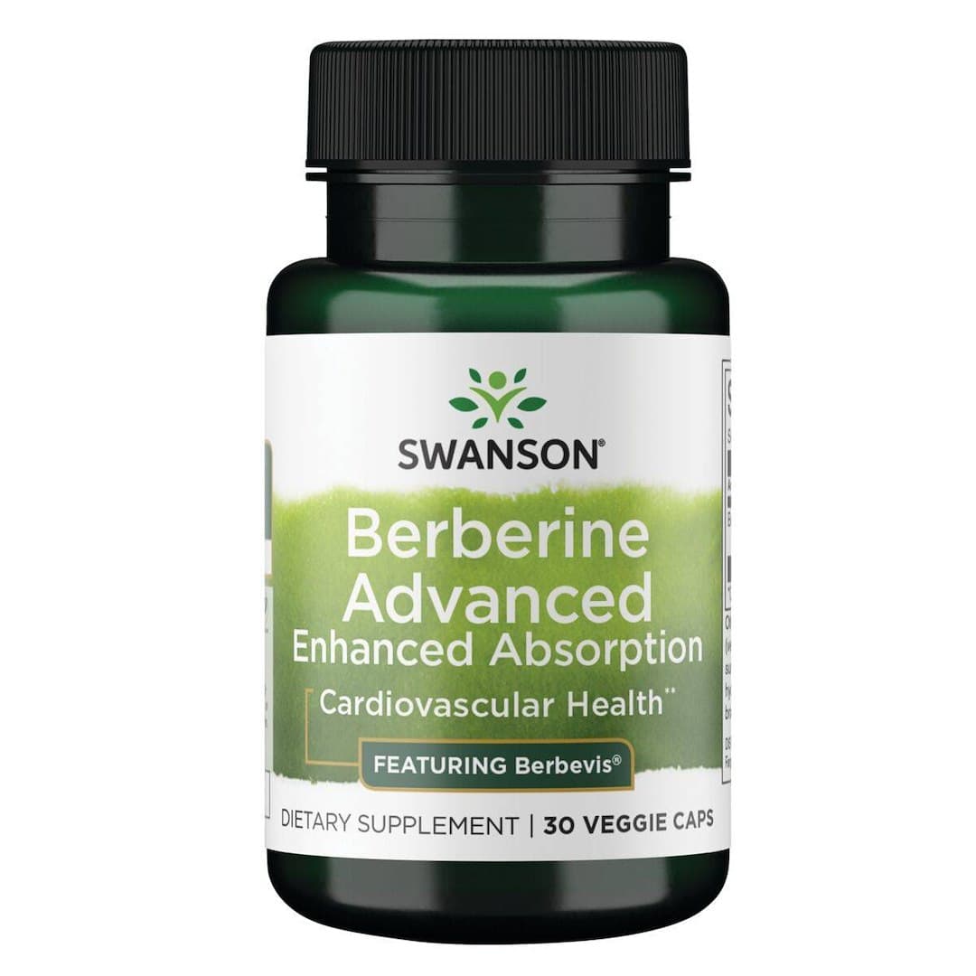 Swanson Berberine Advanced Enhanced Absorption 550 mg - 30 kapslar – Swanson förpackning