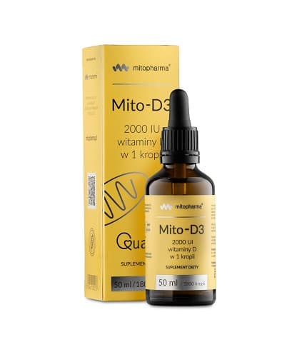 Mitopharma Mito-D3 Vitamin D3 Droppar 50ml – mitopharma förpackning