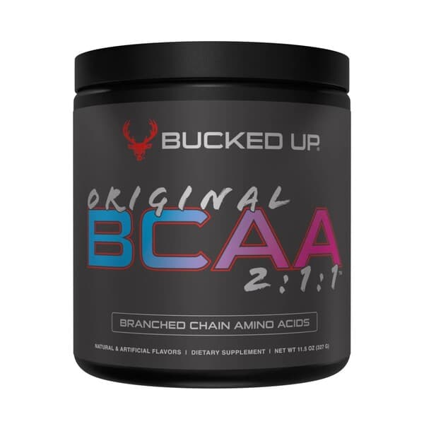 Bucked Up - Original BCAA 2:1:1 - 327g – Bucked Up förpackning
