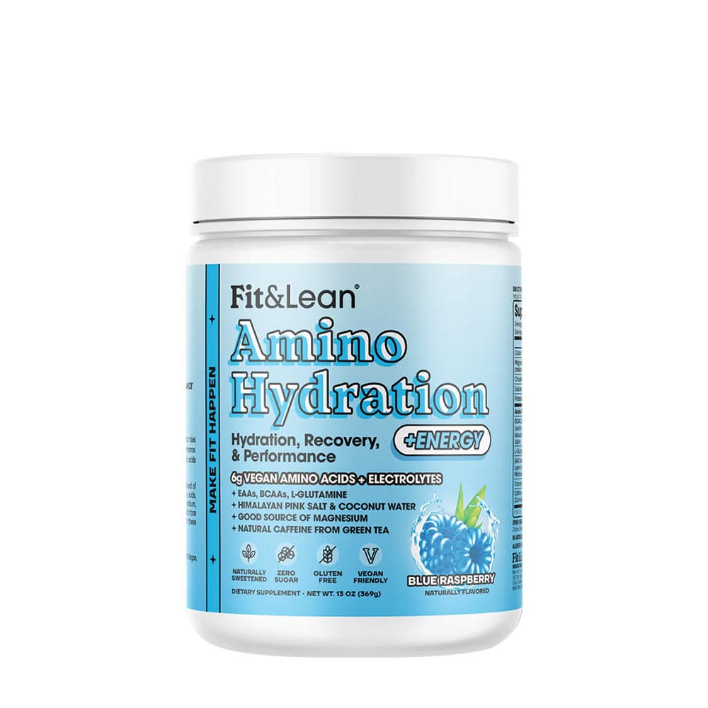 Fit & Lean Amino Hydration +ENERGY 300g Pulver – Fit&Lean förpackning