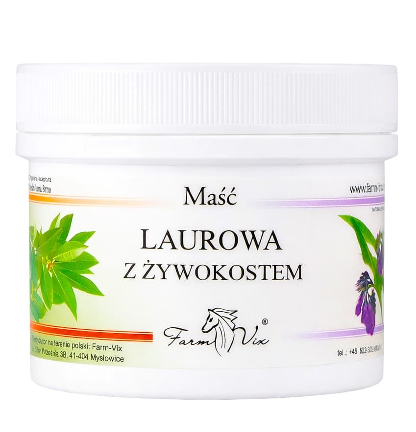 Farmvix - Laurel Salve With Comfrey 150ml – Farm Vix förpackning