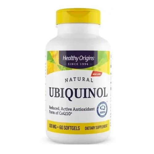 Healthy Origins - Natural Ubiquinol - CoQ10 Energy Support – Healthy Origins packaging