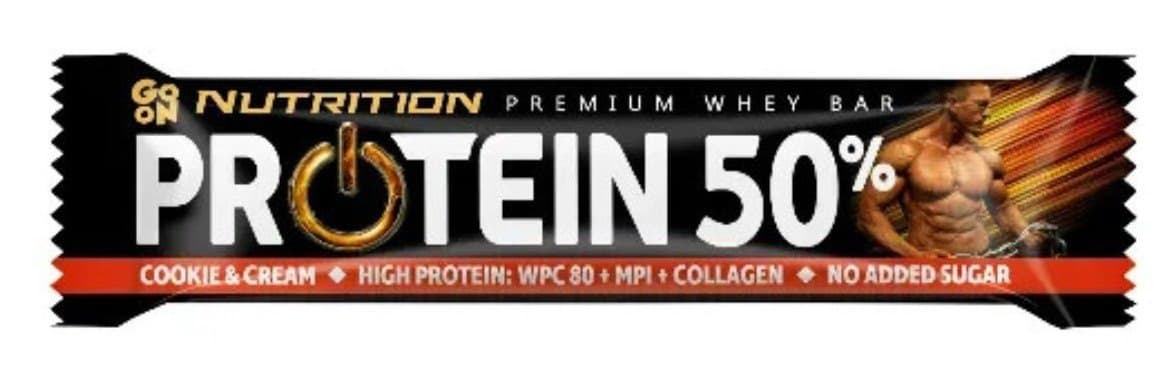Sante Go On Nutrition Protein 50% bars chokladkex-smak 40 g – San förpackning