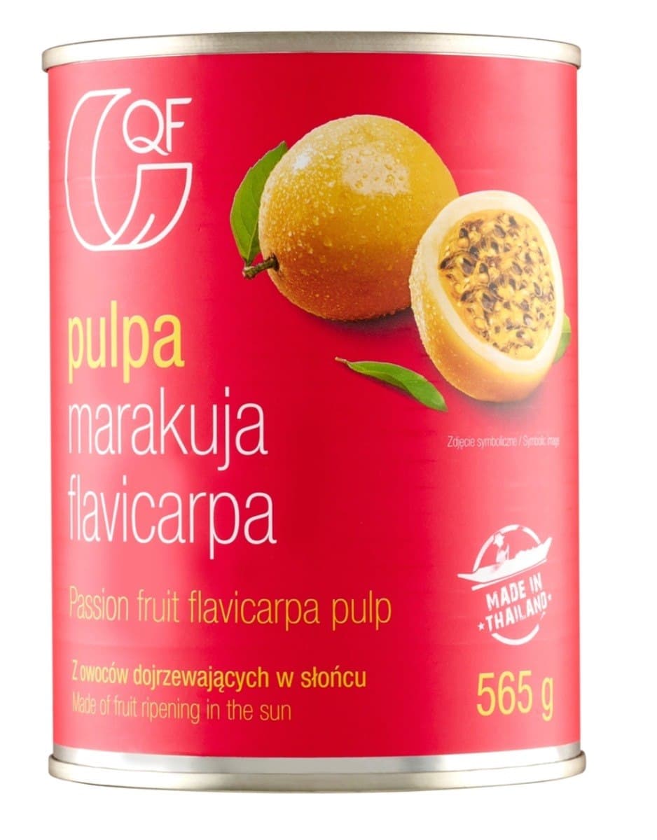 QF Pulpa z marakui 565 g | de care group – QF packaging