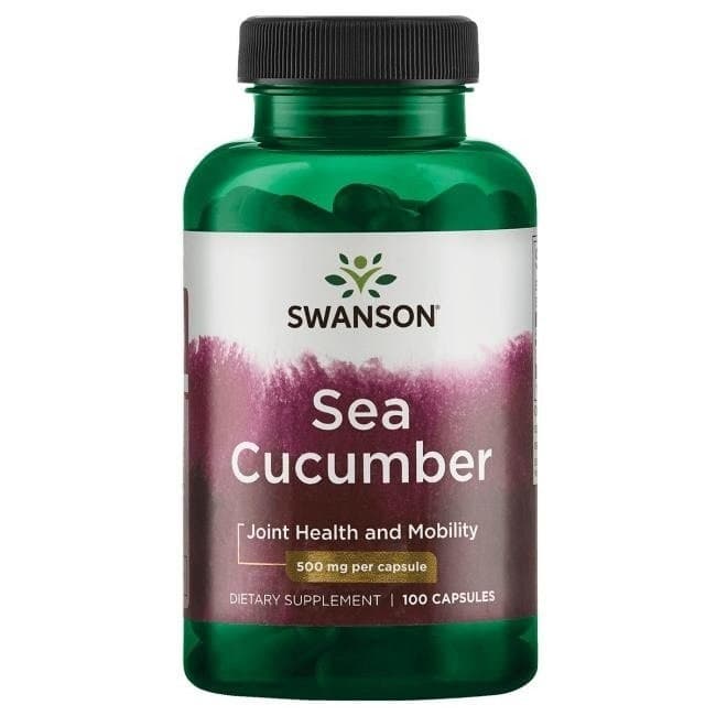 Swanson Sea Cucumber 500 mg - 100 kapslar – Swanson förpackning