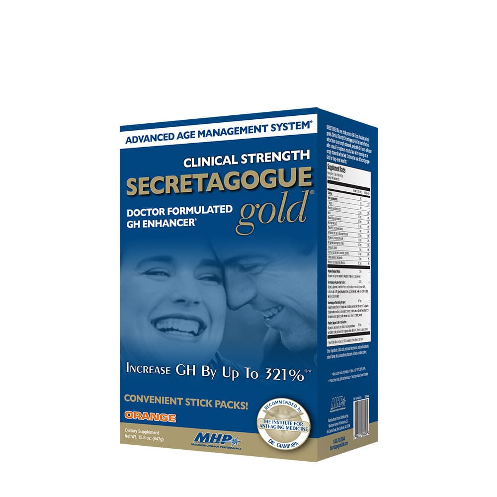 MHP Secretagogue Gold Clinical Strength – 30 Portioner pulver – MHP förpackning