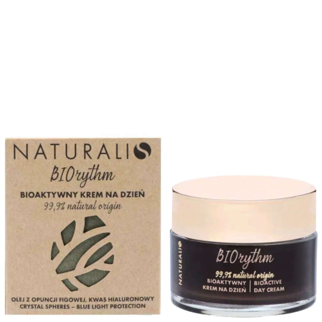 Naturalis - Biorythm Bioactive Dagkräm med Kaktusfikonolja 50ml – Naturalis förpackning