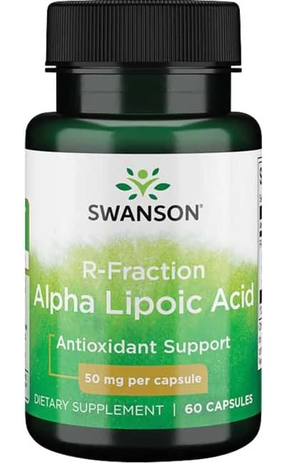 Swanson - R-Fraction Alpha Lipoic Acid - 60 kapslar – Swanson förpackning