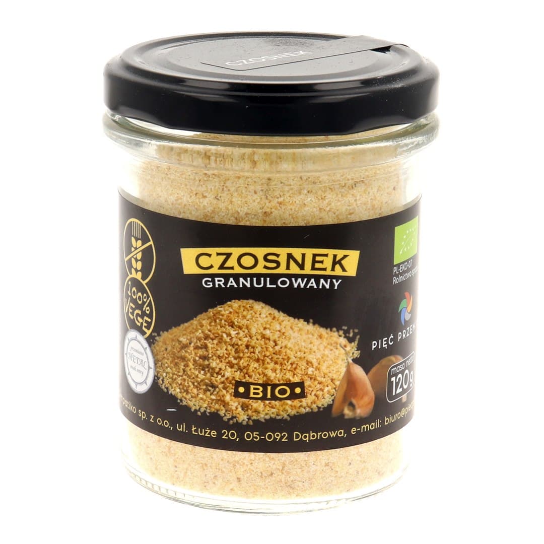 Pięć Przemian - Garlic Granules – Pięć Przemian förpackning