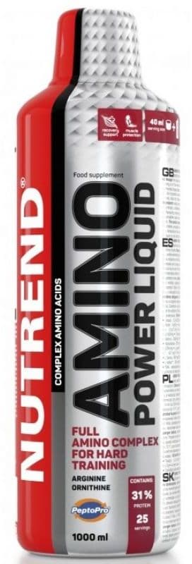 Nutrend Amino Power Liquid 1000ml – Nutrend förpackning