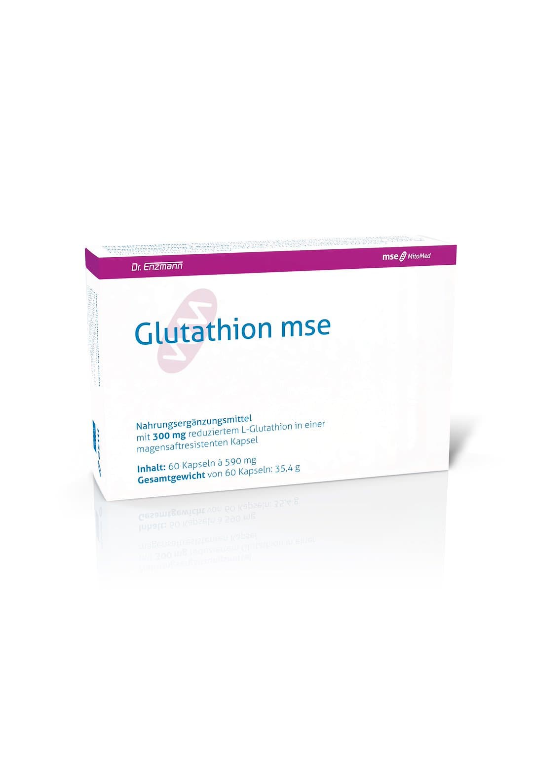 Dr. Enzmann Mse Glutathione 300 mg - 60 kapslar – mitopharma förpackning