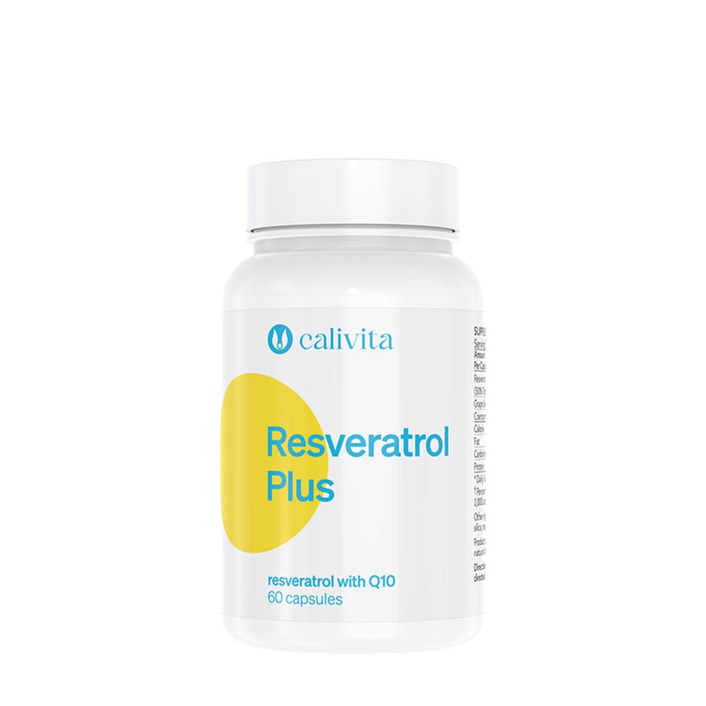 CaliVita Resveratrol Plus - 60 kapslar – CaliVita förpackning