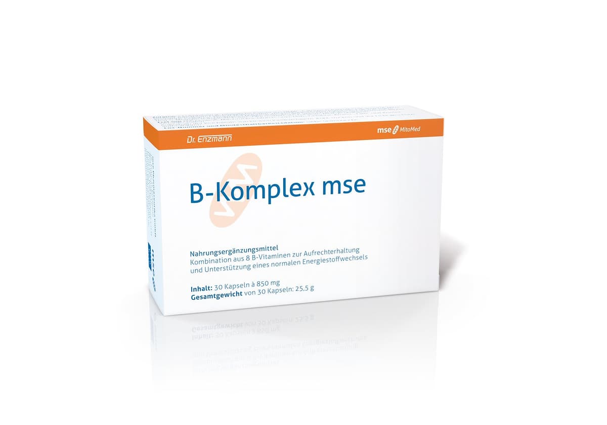 mitopharma (Dr. Enzmann) - B-Complex Mse - 30 kapslar – mitopharma förpackning