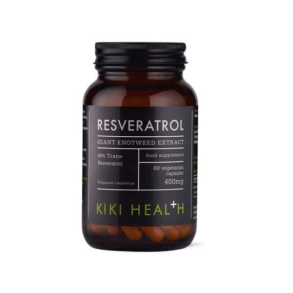 Kiki Health Resveratrol - 150 mg - 60 vegetabiliska kapslar – Kiki Health förpackning
