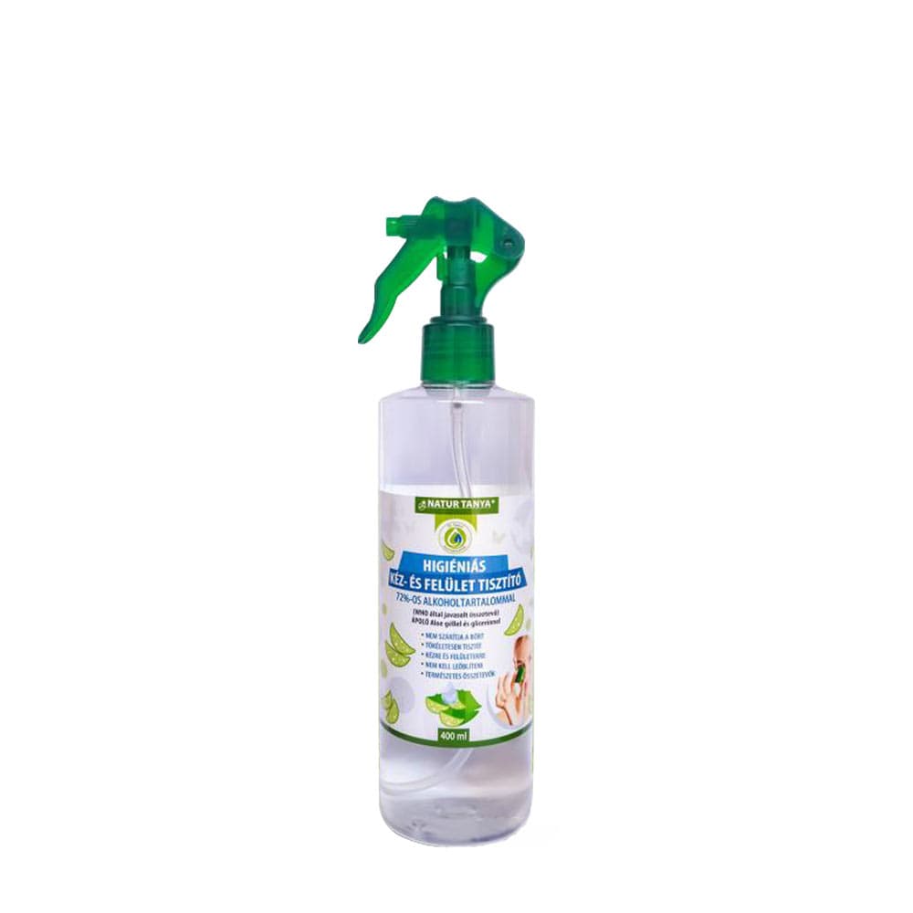Natur Tanya - Hygienic Hand And Surface Cleaner - 400ml – Natur Tanya förpackning