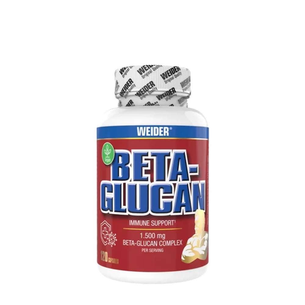 Weider Beta-Glucan 120 kapslar – Weider förpackning