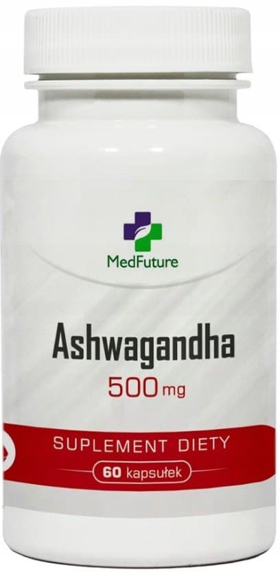 MedFuture Ashwagandha 500mg 60 capsules – MedFuture packaging