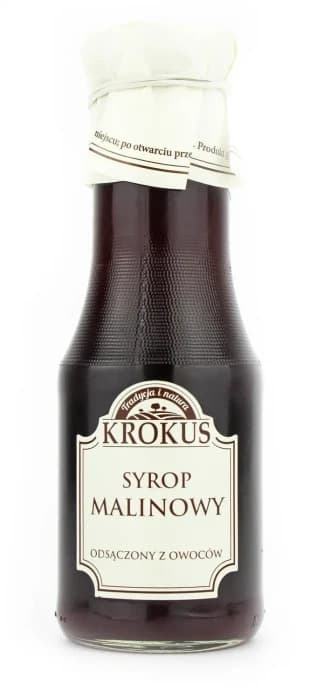 Krokus Xaropes de Framboesa Sem Glúten 355 g (280 ml) – Krokus embalagem