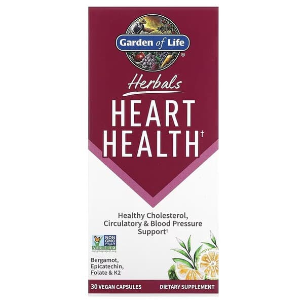 Garden Of Life - Herbal Heart Health - 30 kapslar