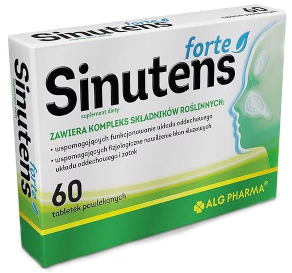 Alg Pharma Sinutens Forte 60 tabletter – Alg Pharma embalagem