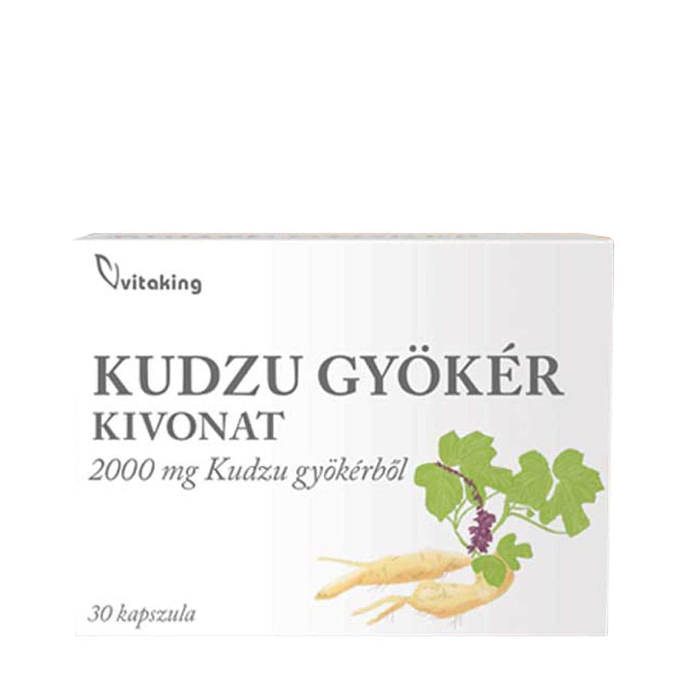 Vitaking Kudzu Root Extract 70mg - 30 kapslar – Vitaking förpackning