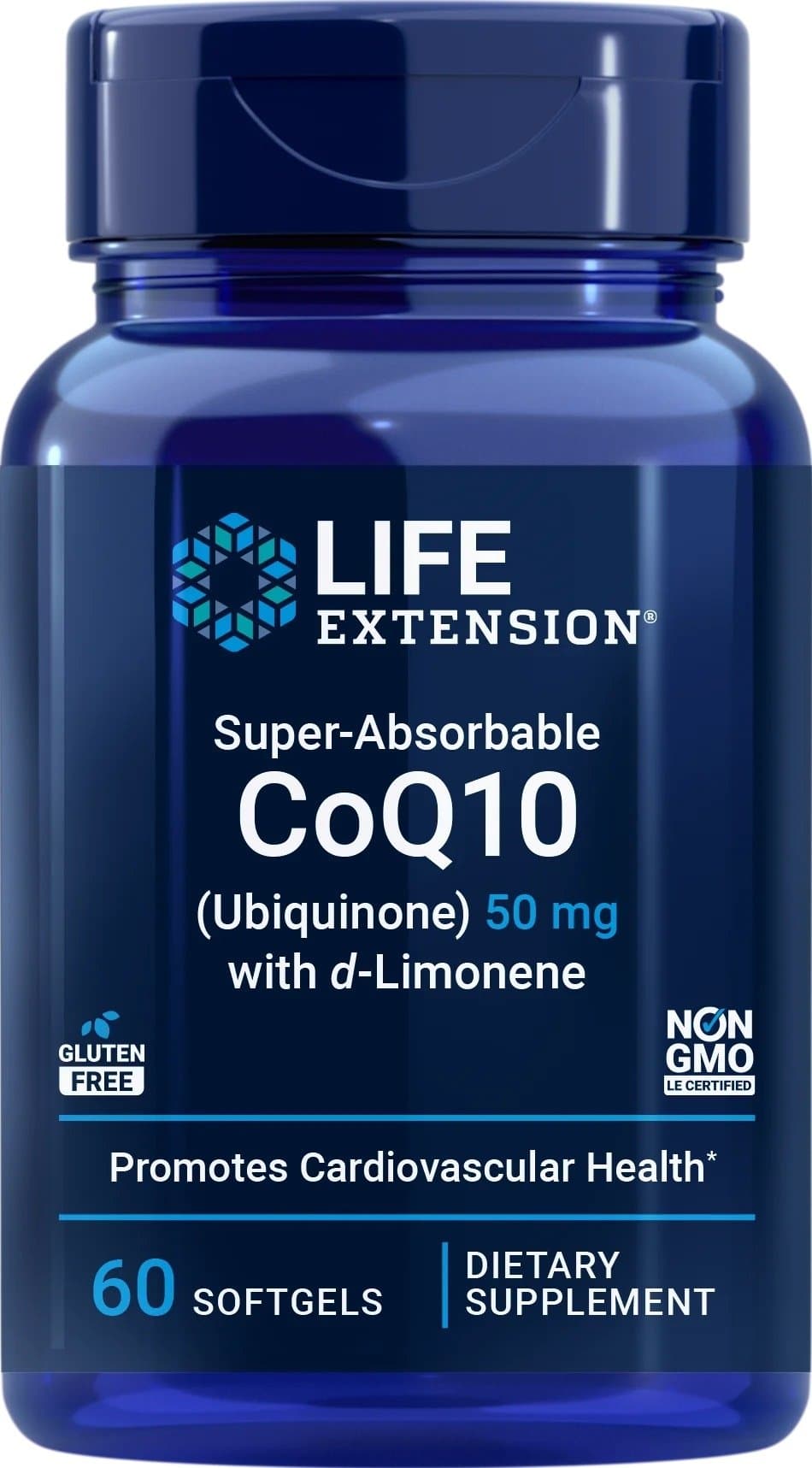 Life Extension - CoQ10 de absorción superior 100 mg cápsulas – Life Extension empaque