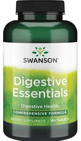 Swanson Digestive Essentials - 180 tabletter – Swanson förpackning