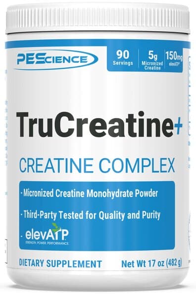 PEScience - Trucreatine+ - Creatine Complex - 482g pulver – PEScience förpackning