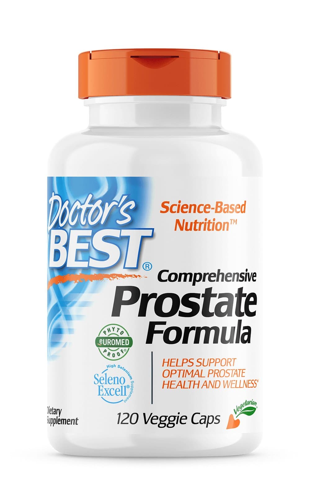 Doctor's Best Comprehensive Prostate Formula 120 Vcaps – Doctor's Best förpackning