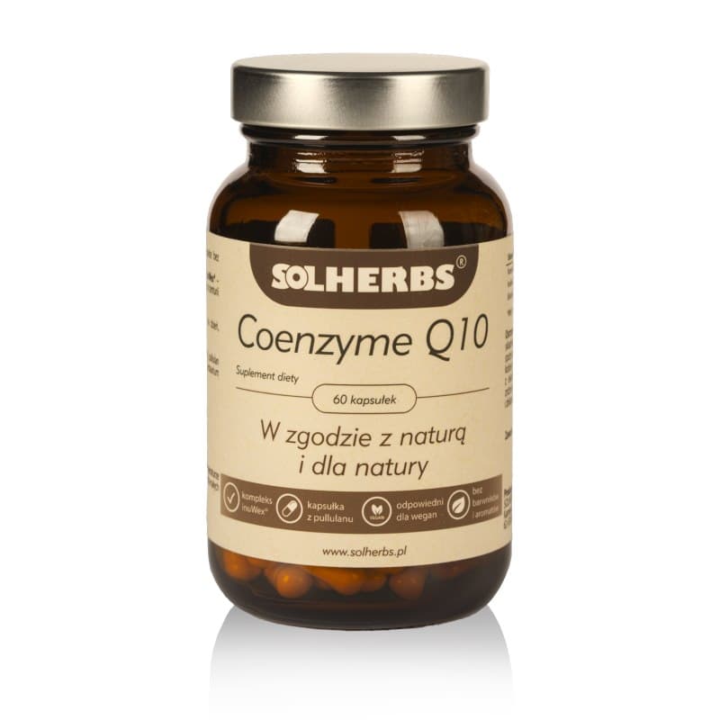 SOLHERBS Coenzima Q10 60 capsule – Solherbs confezione