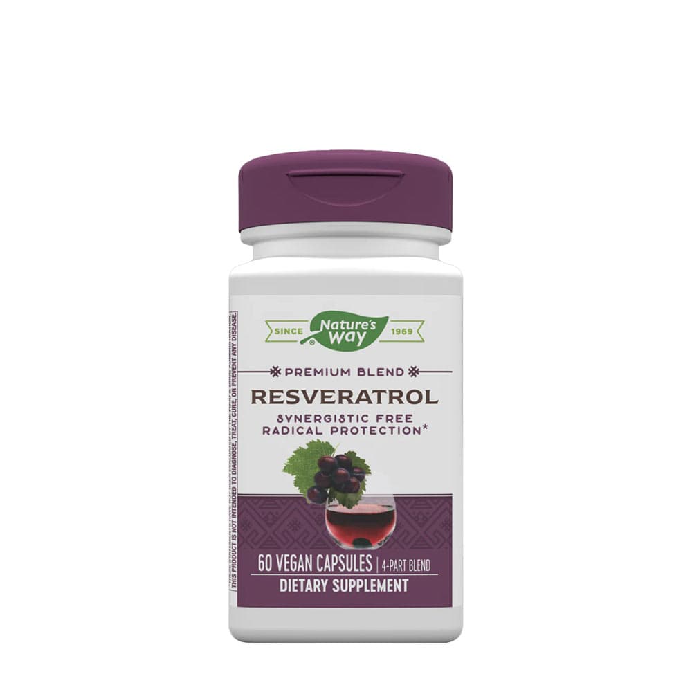 Nature's Way Resveratrol - 60 kapslar