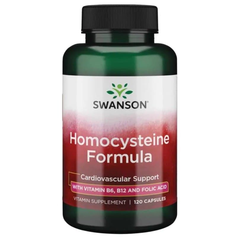 Swanson - Homocysteine Formula - 120 kapslar – Swanson förpackning
