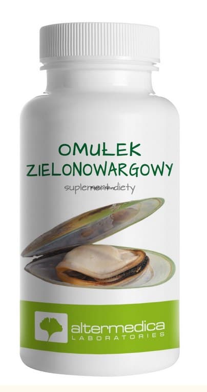 Alter Medica - Green-Lipped Mussel - 60 kapslar – Alter Medica förpackning