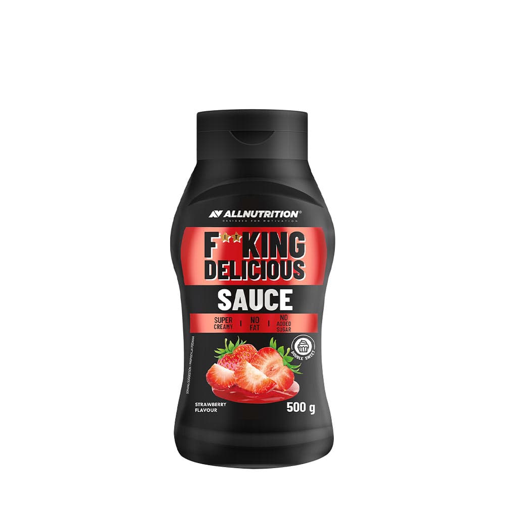 Allnutrition F**King Delicious Sauce Jordgubb 500g – Allnutrition förpackning