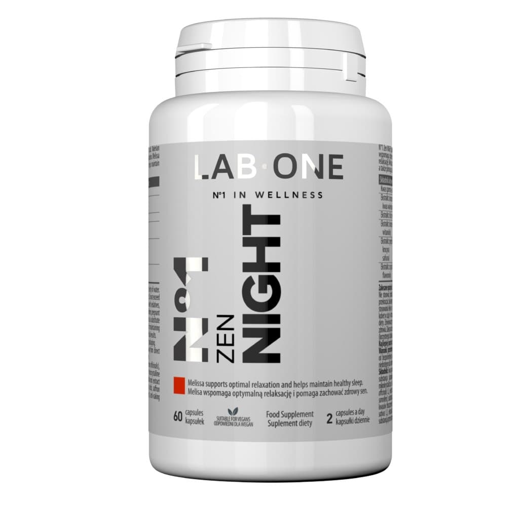 LAB ONE N°1 Zen Night 60 kapslar – LAB ONE confezione