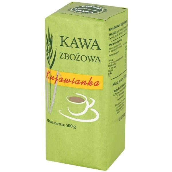 Delecta Kujawianka Kawa zbożowa 500 g – Delecta verpakking
